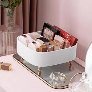 Caja de almacenamiento de cosméticos Hy-0186, organizador de escritorio con múltiples compartimentos de 2L para maquillaje de labios y sombra de ojos con cajones de color sólido - Product Image 2