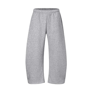 Pantalon homme mi-lourd à taille élastique 100% coton, respirant, de haute qualité, pour usage décontracté, avec logo personnalisé - Product Image 1