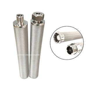 Cartuccia filtro per candela da birra in acciaio inossidabile 304 316 316L per uso alimentare 60 um 80 um - Product Image 1