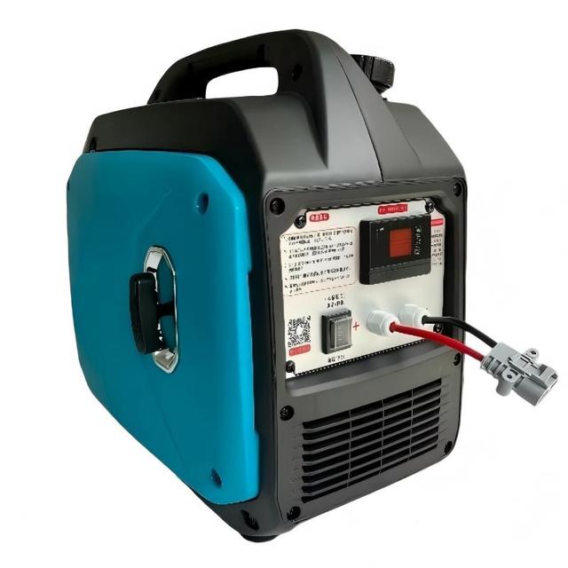 Lightweight 2KW 12V 24V Gasoline Generator Multi Start Mode Portable Outdoor Power Generator