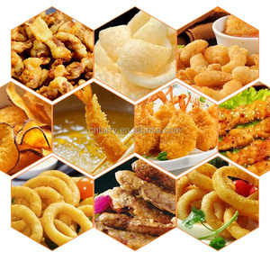 Công nghiệp tự động liên tục băng tải đậu phộng rộng đậu Máy Chiên Chip Máy Chiên - Product Image 4