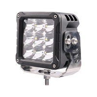 Projecteur de travail LED 27W 12V 24V à faisceau spot, boîtier en aluminium moulé sous pression pour automobile/tracteur