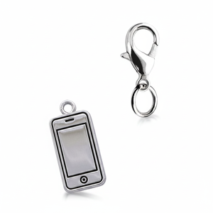 Charm 'I-Phone' Mm9x20: Componenti Unici per Gioielli Personalizzati - Product Image 2