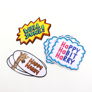 สติกเกอร์ตกแต่ง PVC กันน้ำ พิมพ์โลโก้ตามสั่ง ตัดตามรูป ฉลากกาวถาวรสำหรับงานอุตสาหกรรม มีตัวอย่างฟรี - Product Image 5