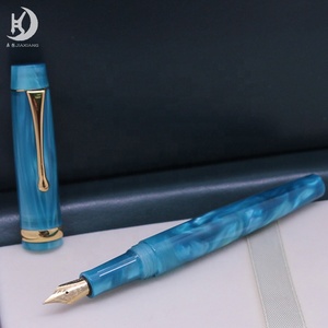 <span class=keywords><strong>Penna</strong></span> <span class=keywords><strong>Stilografica</strong></span> Turchese di Lusso Premium, Personalizzata in Acrilico, <span class=keywords><strong>con</strong></span> Logo, Design Calligrafico, Collezione di Marca, Regalo di Nozze - Product Image 5