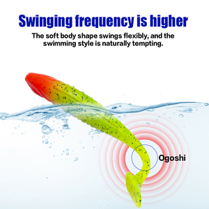 เหยื่อตก<span class=keywords><strong>ปลา</strong></span>แบบนิ่ม 14.5 ซม./19 กรัม ยืดหยุ่นสูง ทนต่อการ<span class=keywords><strong>กัด</strong></span> ลอยน้ำได้ หางรูปตัว T - Product Image 3