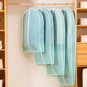 Housse de protection transparente en EVA pour vêtements, idéale pour le rangement et l'organisation des costumes dans le placard, anti-poussière, vente en gros - Product Image 2