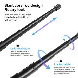 PULUZ Asta Selfie in Metallo da 3m per Insta360 <span class=keywords><strong>One</strong></span> RS / X2 / X3 / X4 / DJI Osmo 360 - Product Image 5