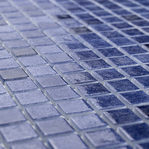 Mosaico Bruma Blu Cobalto 30,5x30,5 Cm 5 Mm Lucido con Bordi Irregolari - Product Image 6