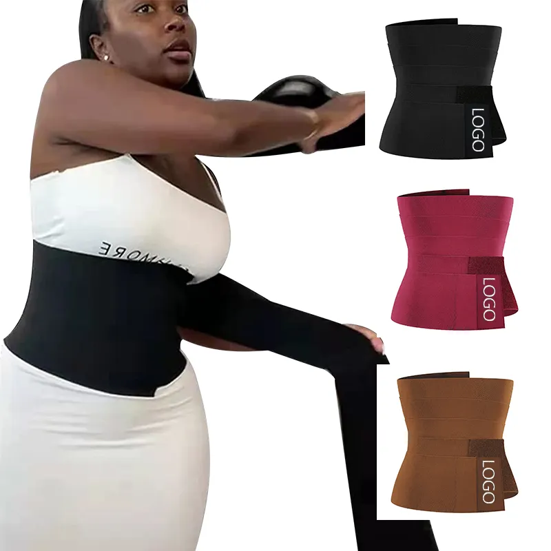 High quality product 2022 waist wrap xxl waist trainer shaper faja wrap slim tummy belt waist trainer wrap