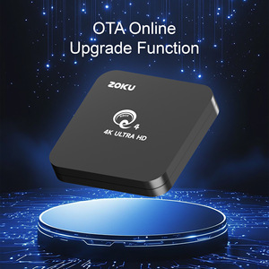 กล่องรับสัญญาณทีวีแอนดรอยด์ 4K แบบ Quad-core ขายส่ง รองรับการปรับแต่ง OEM ขายตรงจากโรงงาน พร้อมส่งด่วน - Product Image 1