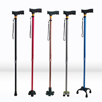 Bastones de Caminar Plegables Ajustables para Exteriores, Bastones de Aluminio de 2 Secciones, Regalo para Personas Mayores, Bastones de Apoyo para Caminar para Hombres y Mujeres