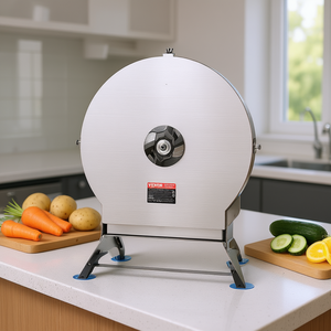 Cortadora Eléctrica de Acero Inoxidable Vevor, Grosor Ajustable de 0-12 mm, Cortadora Manual de Frutas y Verduras, Herramienta de Cocina - Product Image 2