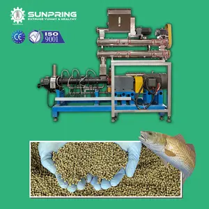 SUNPRING Linha De Alimentação De Peixe Extrusora De Alimentação De Peixe Preço Aqua Feed Machine