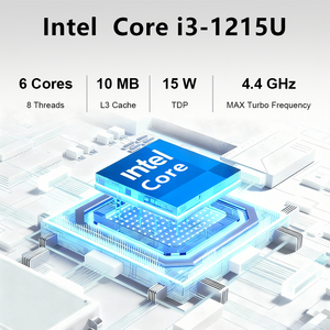 Mini PC Fanless 6x2.5G 2x10G SFP+ Core I3 1215U I5 1235U per Ufficio, Industria, Gateway di Rete, Server, Host Proxmox - Product Image 2