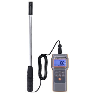 TTLTES 8905 EB Anemómetro de Temperatura y Humedad 0.15~20 M/S (30.0~3937 Ft/m) Instrumento de Medición de Velocidad hasta 80% 0-50 - Product Image 1