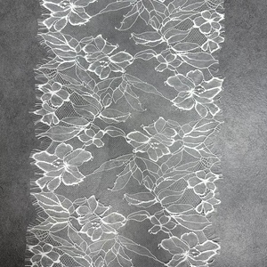 La nouvelle <span class=keywords><strong>dentelle</strong></span> de voile de cils élastiques est utilisée pour les accessoires de vêtements Décoration Accessoires de bricolage Accessoires de sous-vêtements et de soutien-gorge - Product Image 4