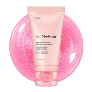 कारखाना गुलाबी कोलेजन जेली जेल मास्क, मजबूत कंजूस पिडन कैफीन स्लीप मास्क रात छिलके-ऑफ मास्क-गुलाबी - Product Image 5