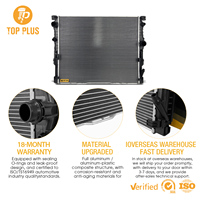 TOP PLUS 17118686025 Ensemble de radiateur de refroidissement du moteur pour BMW Série 5 G30 F90 Série 7 G11 G12 Échangeur de chaleur haute efficacité
