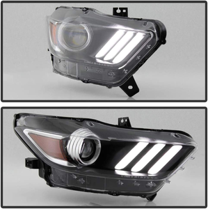 Projecteur LED DRL pour voiture, phare au xénon pour <span class=keywords><strong>FORD</strong></span> <span class=keywords><strong>Mustang</strong></span> 2015-<span class=keywords><strong>2022</strong></span>, lampe approuvé<span class=keywords><strong>e</strong></span> <span class=keywords><strong>e</strong></span>-mark - Product Image 2