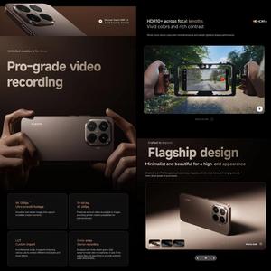<span class=keywords><strong>Xiaomi</strong></span> 15T <span class=keywords><strong>Pro</strong></span> Édition mondiale 6,83 pouces HyperOS <span class=keywords><strong>2</strong></span> Lecteur d'empreintes digitales intégré à l'écran 12 Go de RAM 512 Go Gris NFC 5G Téléphone mobile - Product Image 6