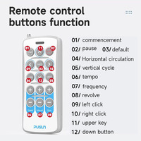 Lanceur de balles de tennis intelligent portable professionnel PT-MAXB avec exercices programmables pour l'entraînement des clubs et des académies