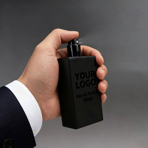 Độc Đáo Parfum Bao Bì Màu Đen Trắng Rỗng 100 Ml Chai Nước Hoa Thủy Tinh Cho Nam Giới Với Hộp Hương Thơm <span class=keywords><strong>Container</strong></span> Biểu Tượng Tùy Chỉnh - Product Image 2