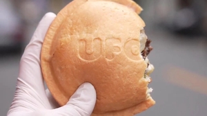 Pressa per <span class=keywords><strong>Panini</strong></span> Gelato, Macchina Commerciale per Brioche, Burger, Krapfen, Donut, UFO Hamburger - Product Image 2