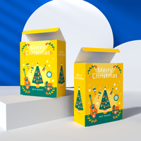 Cajas de Regalo Personalizadas para Dulces, Cajas de Papel para Galletas Navideñas, Contenedores para Regalos, Caja Portátil para Fiestas