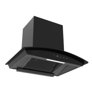 <span class=keywords><strong>Hotte</strong></span> <span class=keywords><strong>de</strong></span> <span class=keywords><strong>cuisine</strong></span> noire incurvée haut <span class=keywords><strong>de</strong></span> gamme avec système d'<span class=keywords><strong>extraction</strong></span> d'air efficace - Product Image 4