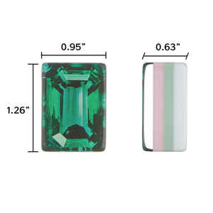 En Stock: Juego de Fichas de Mahjong de Acrílico de Cuatro Capas, Personalizado, de Lujo y Ecológico, Fichas de Mahjong Americanas, Color Verde Esmeralda, Grabadas, para Juego de Fiesta - Product Image 3