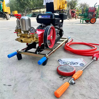 168F 170F Stretcher Landbouwspuitmachine HTP Spuittoestel voor Pesticide Desinfectie 26 Zuiger Benzine Spuit