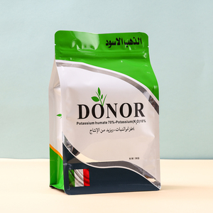 Özel fermuar sızdırmazlık plastik baskı çay ambalaj 250g 500g 1KG köşebent Mylar düz dipli çanta fermuar ile - Product Image 3