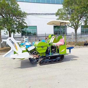 Bidang eksperimental Mini Rice Model beras gandum Combine pemanen inti produktivitas tinggi komponen mesin untuk teh zaitun - Product Image 2