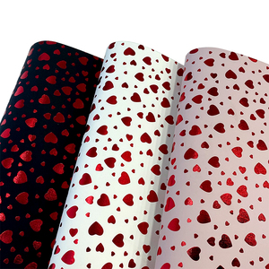 Hình Trái Tim Màu Đỏ In <span class=keywords><strong>PU</strong></span> Giả Da Với Bông Ủng Hộ Mô Hình Dập Nổi Cho Máy Tính Xách Tay Hộp Tóc Bow Trang Trí Cho Túi Xách Ghế Sofa - Product Image 1