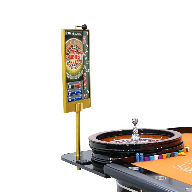 Ультратонкий двухсторонний экран YH 27 дюймов HD, настольный дисплей для рулетки, монитор системы казино для продажи