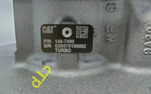 Turbocompresor de Cartucho 149-7499 para Caterpillar C12 C18, Pieza para Maquinaria de Construcción - Product Image 6