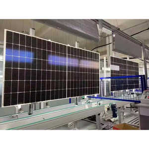 Panneaux solaires HJT monocristallins personnalisés de haute qualité, matériau en silicium monocristallin, puissance maximale de 545W-565W - Product Image 4