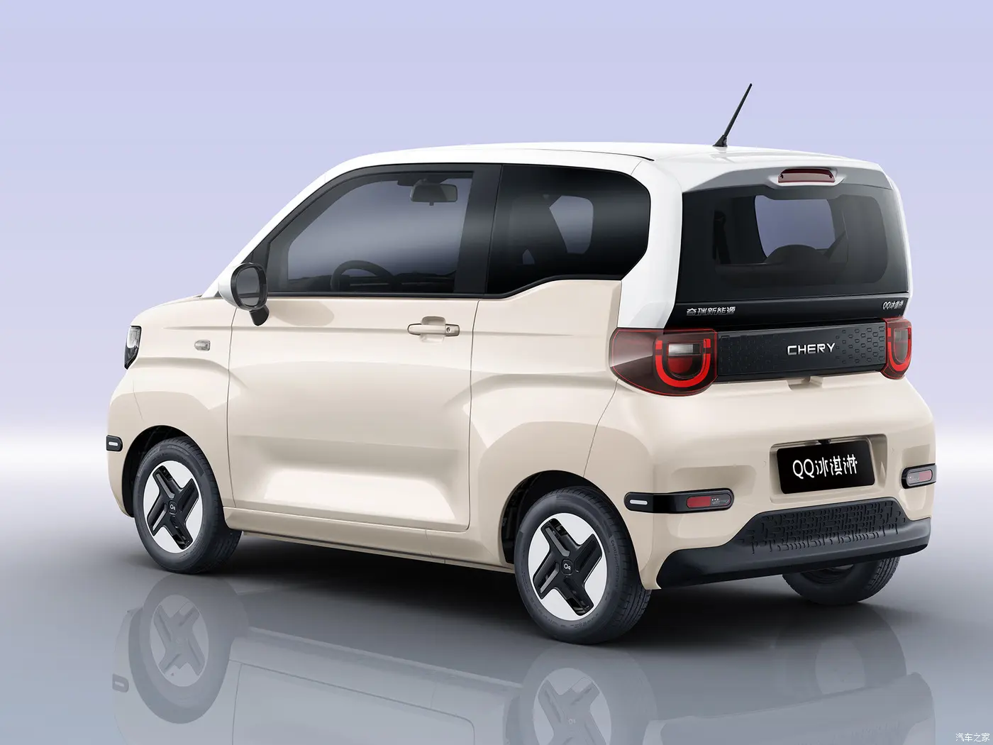 Chery QQ sorvete Mini Carro 120km Carro Elétrico Novo Veículo de Energia