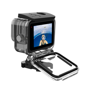 TELESIN Professional 45M Plongée Boîtier Étanche Pour <span class=keywords><strong>GoPro</strong></span> <span class=keywords><strong>Hero</strong></span> 12/11/10/<span class=keywords><strong>9</strong></span> Caméra de Sport Noire - Product Image 2