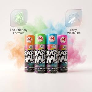 Vente en gros de craie en <span class=keywords><strong>spray</strong></span> <span class=keywords><strong>Crazy</strong></span> Chalk 3oz, craie en <span class=keywords><strong>spray</strong></span> lavable multicolore, lot en vrac pour les jouets et les fournitures de fête pour enfants - Product Image 3
