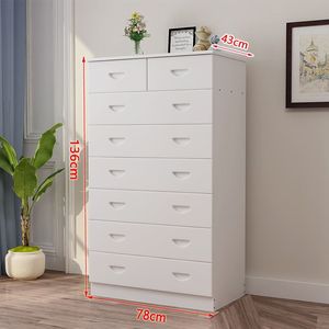 Commode nordique à tiroirs multiples bon marché directe d'usine Table <span class=keywords><strong>de</strong></span> chevet à 2 tiroirs - Product Image 5
