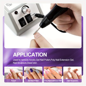Nueva Máquina Eléctrica para Pulir Uñas de Alta Velocidad de 2000 rpm, Juego de Máquina de Taladro para Uñas, Lijadora Eléctrica para Pulir Uñas - Product Image 3