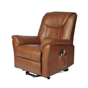 Fauteuil inclinable électrique avec massage et chauffage, couleur agréable, pour personnes âgées, pour salon ou <span class=keywords><strong>chambre</strong></span> à coucher - Product Image 2