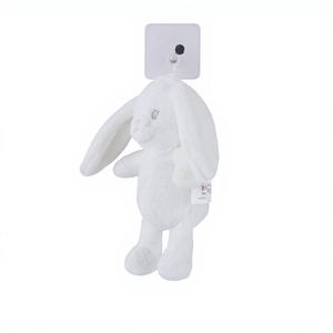 D KING D KING Lindo Conejito Blanco de Peluche, Muñeco de Conejo Suave, <span class=keywords><strong>Juguete</strong></span> de Peluche para Niños y Bebés, Algodón PP Bordado, Tamaño Personalizado, OEM, <span class=keywords><strong>Juguete</strong></span> de Regalo - Product Image 5