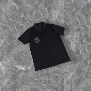 Camisa Formal Vintage de Verano para Hombre, Manga Corta, 100% Algodón, Transpirable, con Letras Bordadas - Product Image 2