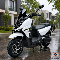 Moto électrique sportive sans balais 72V 1200W pour adultes, vitesse maximale de 80 km/h, pour les acheteurs en gros