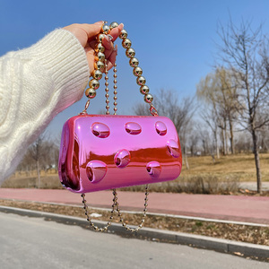 Yüksek Kaliteli Omuz Çantası Uygun Partiler İçin Moda Klasik Çantalar Küçük Kare Çanta Parlak Renkli Abiye Çantası Bayanlar İçin - Product Image 3