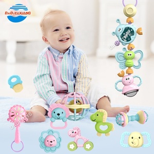 2024 sonajero para bebé recién nacido juguete EPT educación temprana hervido esterilizado sonajero juguete 6 colores Remix maleta paquete - Product Image 4