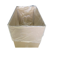 Groothandel op maat gemaakte transparante voedselveilige PE/LDPE plastic zakken met vierkante bodem en gusset voor brood, fruit en voedselverpakkingen
